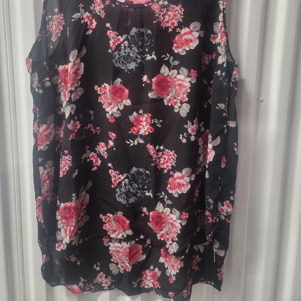 Sleeveless Floral Top